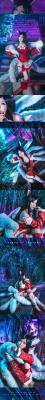 英雄联盟-九尾妖狐阿狸cosplay 该办正事儿了！-萌图百科