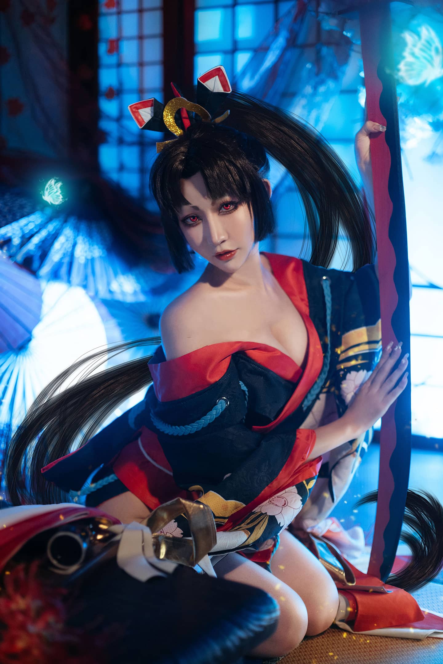 《永劫无间》妖刀姬 樱雨刀舞cosplay-萌图百科