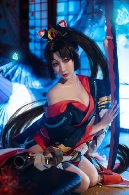 《永劫无间》妖刀姬 樱雨刀舞cosplay-萌图百科
