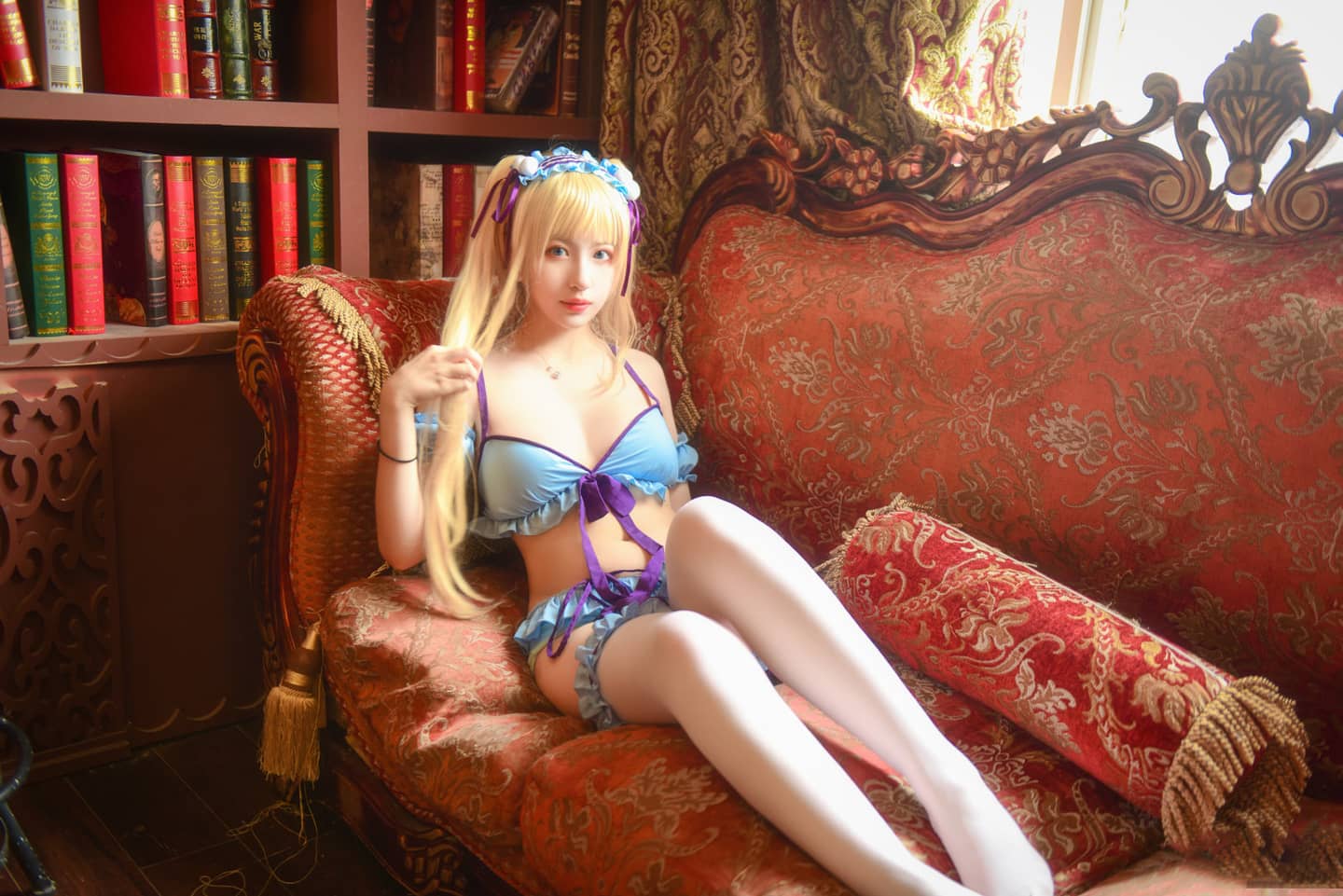 《路人女主的养成方法》英梨梨泳装cosplay-萌图百科