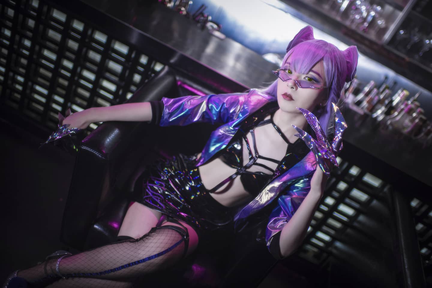 英雄联盟 kda伊芙琳cosplay-萌图百科