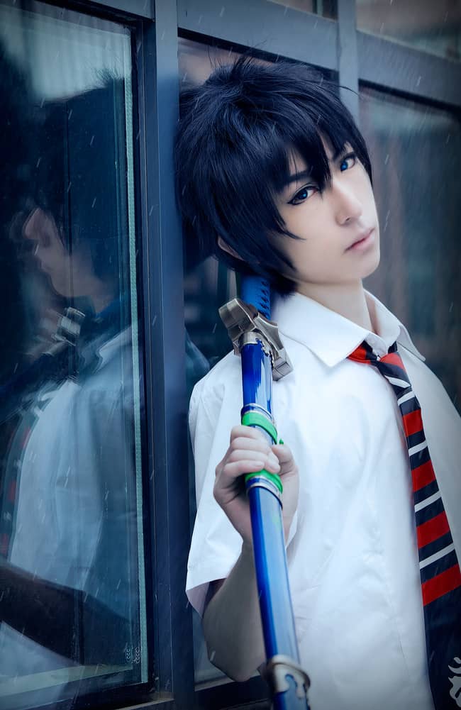 青之驱魔师奥村磷cosplay-萌图百科