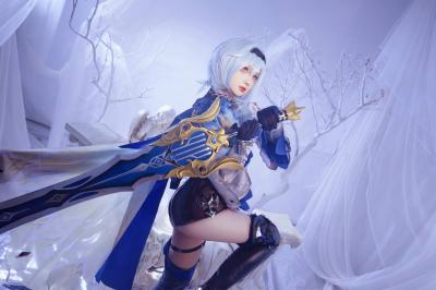 《原神 》 优菈 劳伦斯 cosplay-萌图百科