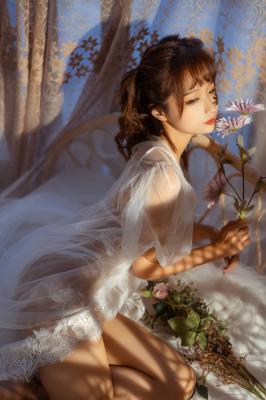 私房写真，轻纱少女-萌图百科