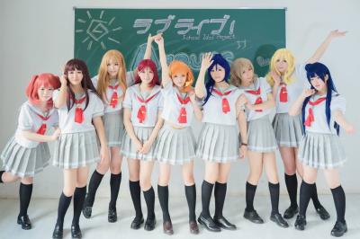 lovelive!sunshine!!!水团全员-萌图百科