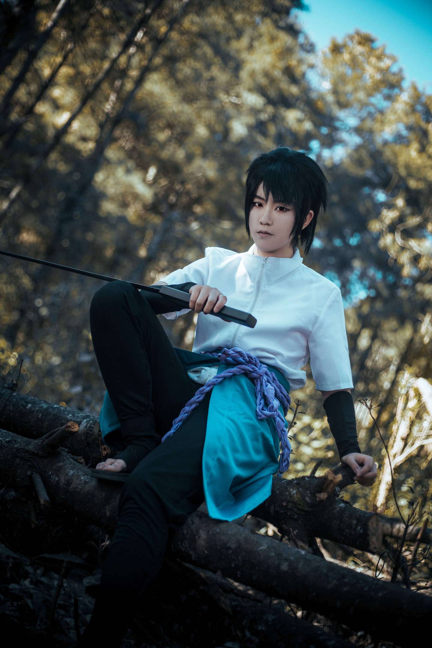 火影忍者宇智波佐助Cosplay-萌图百科
