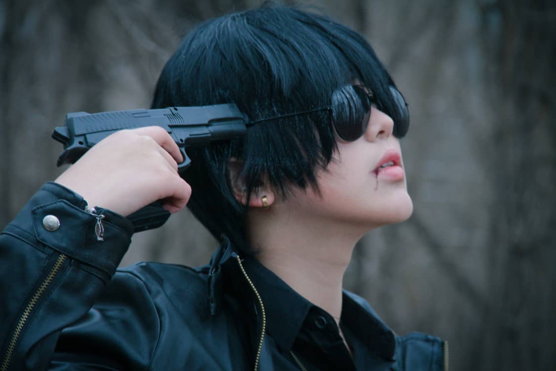 盗墓笔记  黑瞎子cosplay-萌图百科