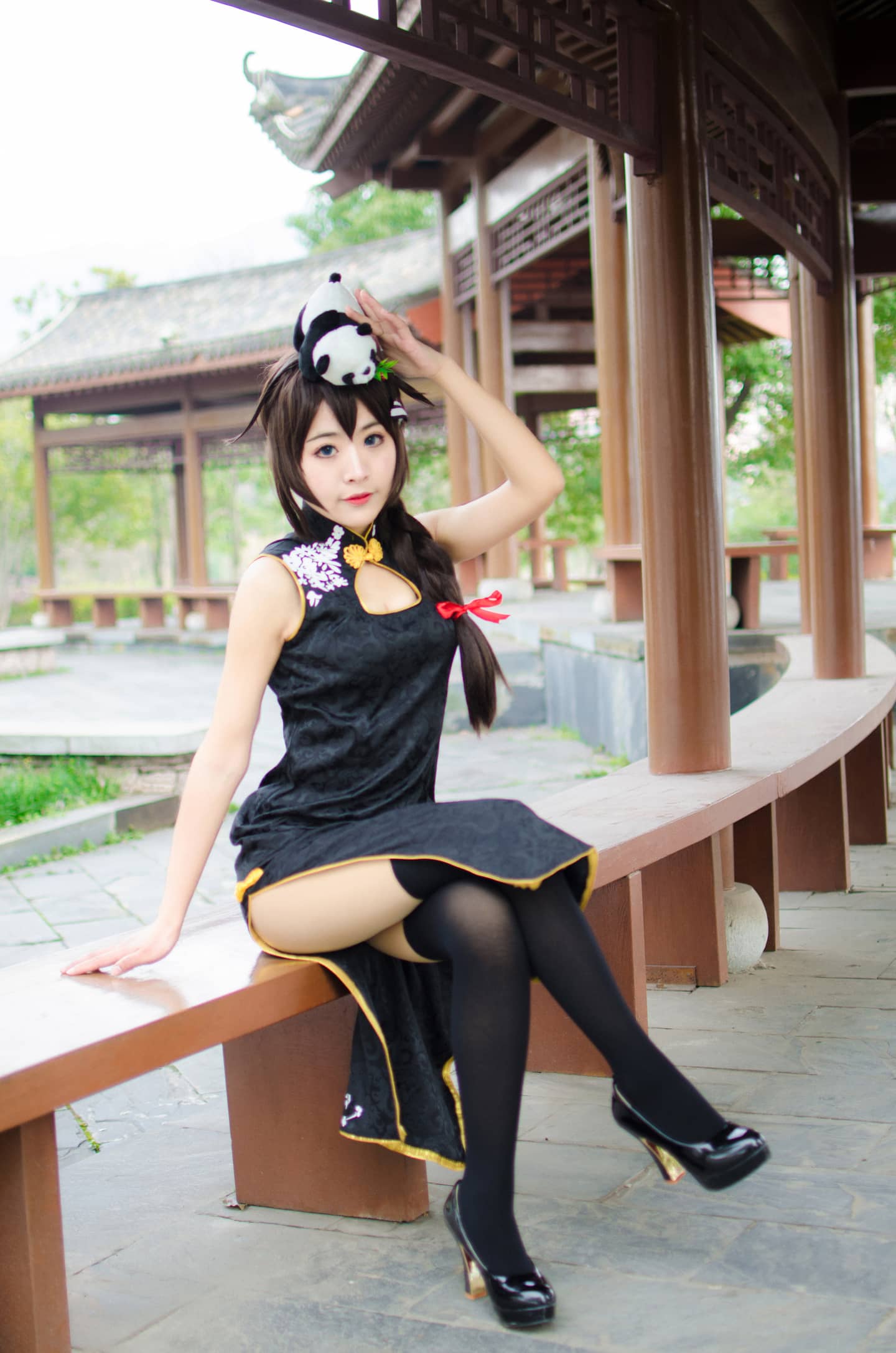 舰娘时雨旗袍cosplay-萌图百科