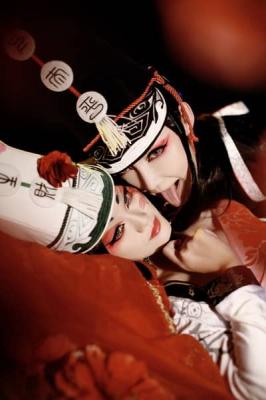 画江湖之不良人黑白无常cosplay正片-萌图百科