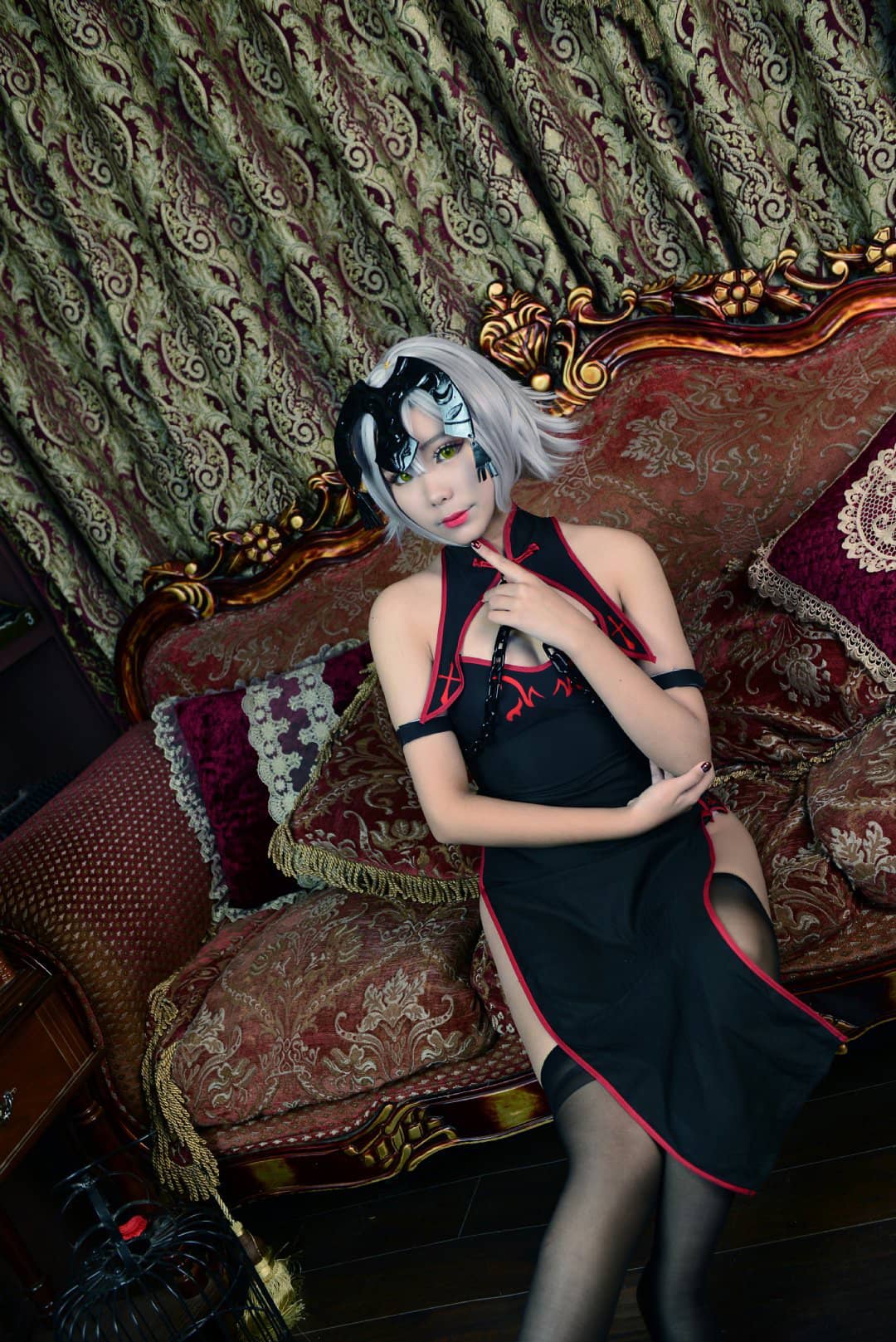 FGO 黑贞德cosplay-萌图百科