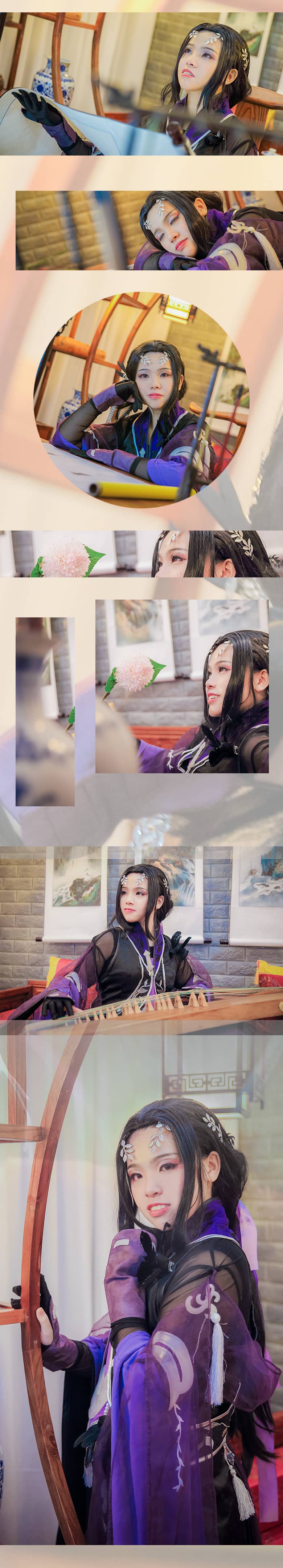 剑侠情缘叁万花成女cosplay-萌图百科