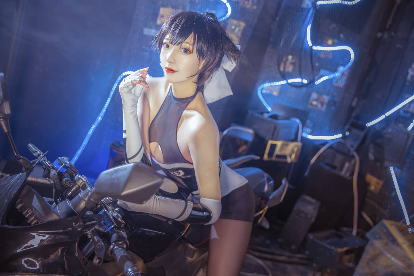 碧蓝航线 高雄赛车cosplay-萌图百科