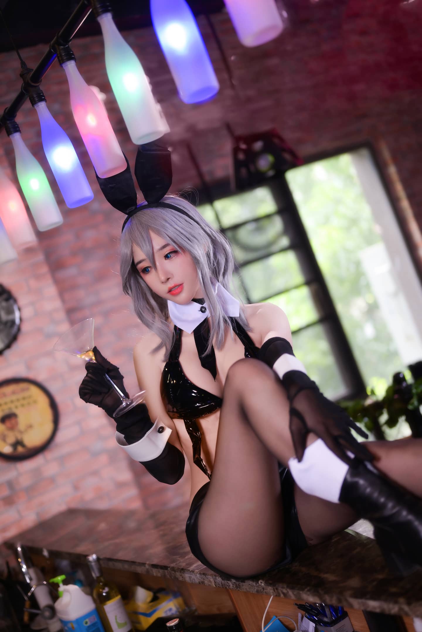 碧蓝航线 兔女郎cosplay-萌图百科