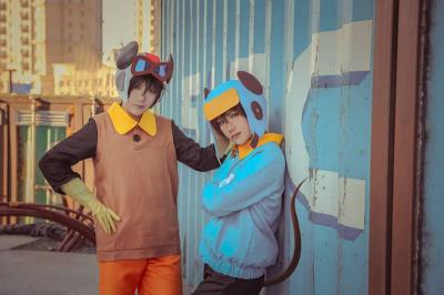 舒舒克与贝塔拟人cosplay-萌图百科