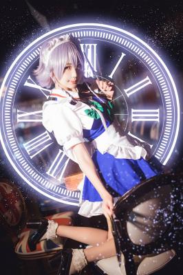 《东方project》十六夜咲夜cosplay-萌图百科