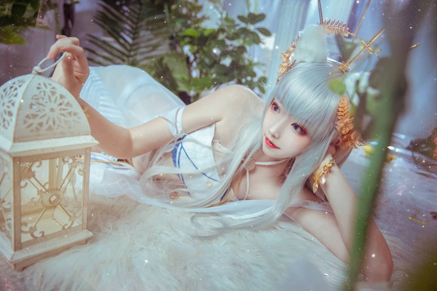 明日方舟 白金灿阳朝露cosplay-萌图百科