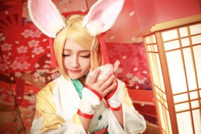 VOCALOID 镜音铃cosplay-萌图百科