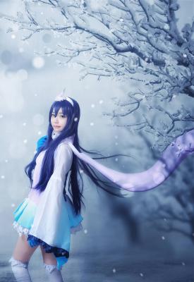 Love Live 园田海未Cosplay-萌图百科