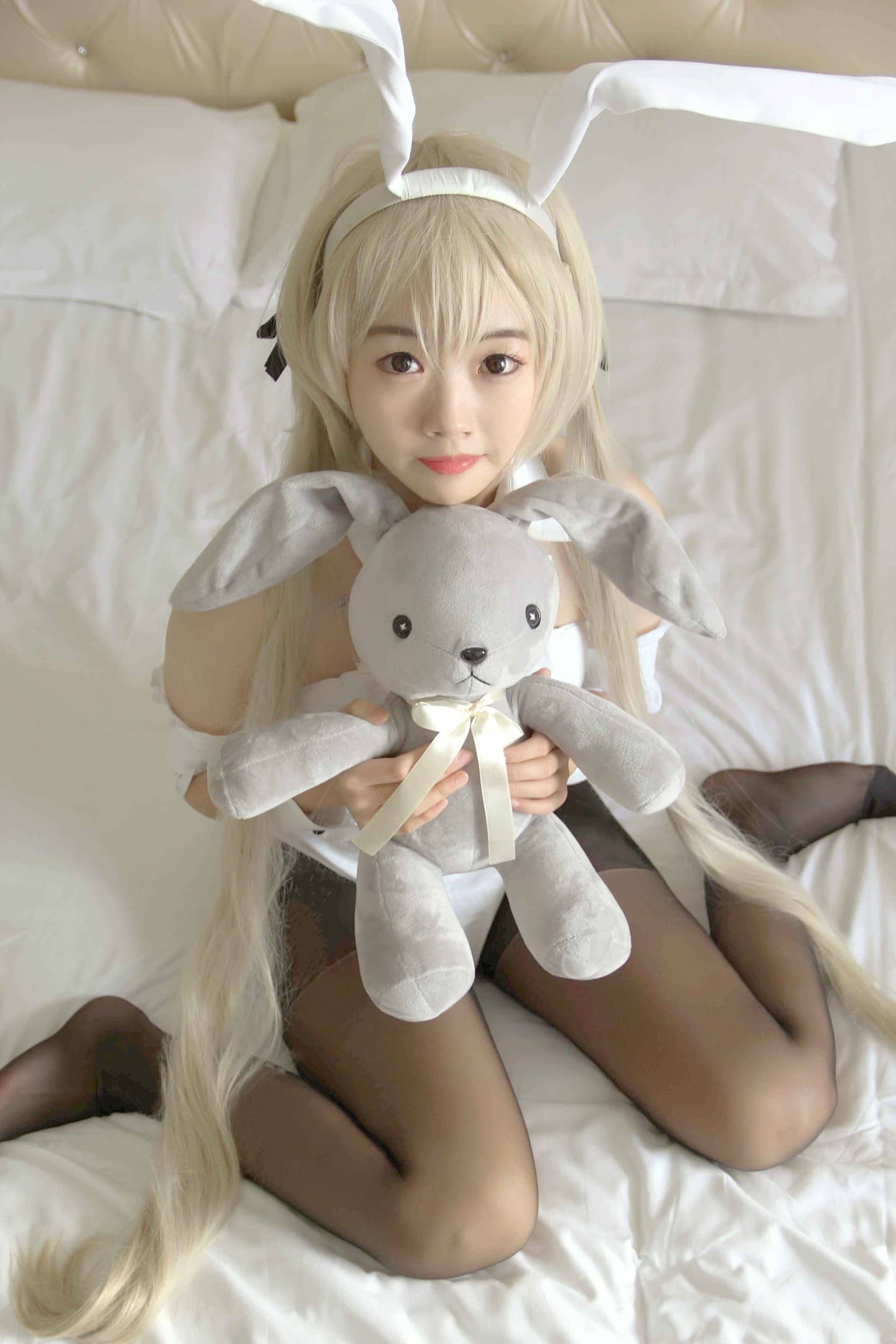 缘之空春日野穹兔女郎cosplay-萌图百科