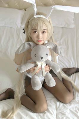 缘之空春日野穹兔女郎cosplay-萌图百科