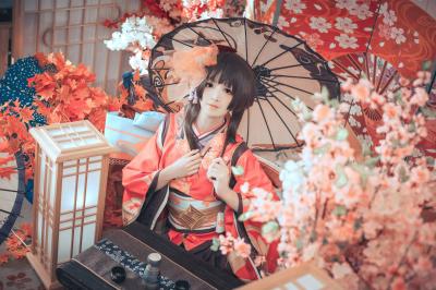 阴阳师  神乐cosplay-萌图百科