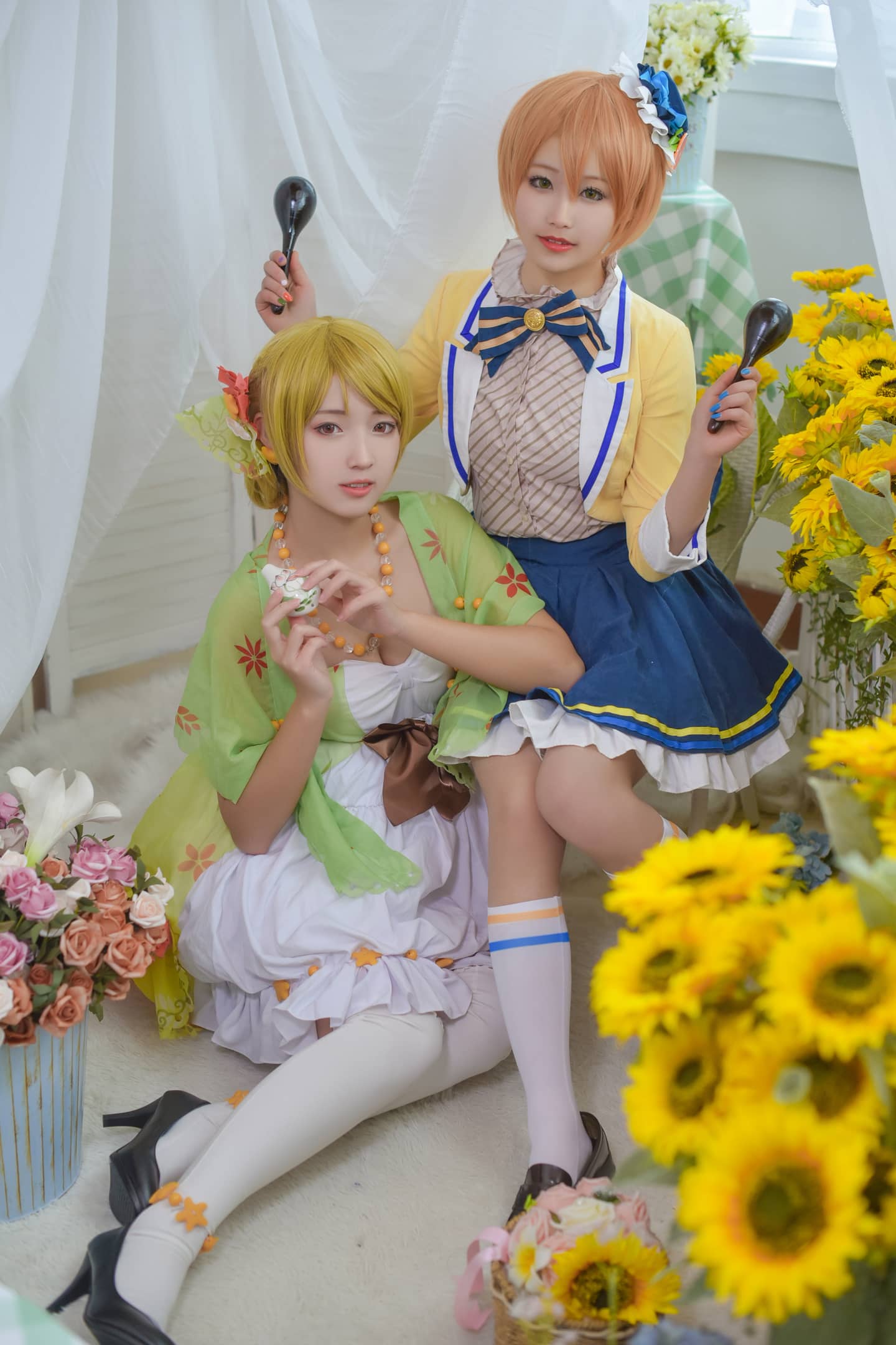 cos正片 lovelive！乐器同人花凛-萌图百科