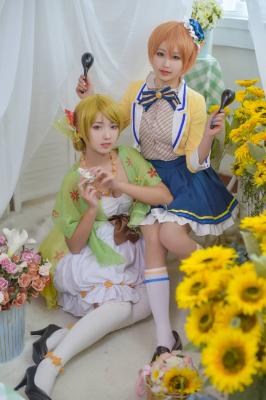 cos正片 lovelive！乐器同人花凛-萌图百科