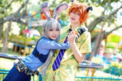 《疯狂动物城》游乐园激萌Cosplay赏-萌图百科