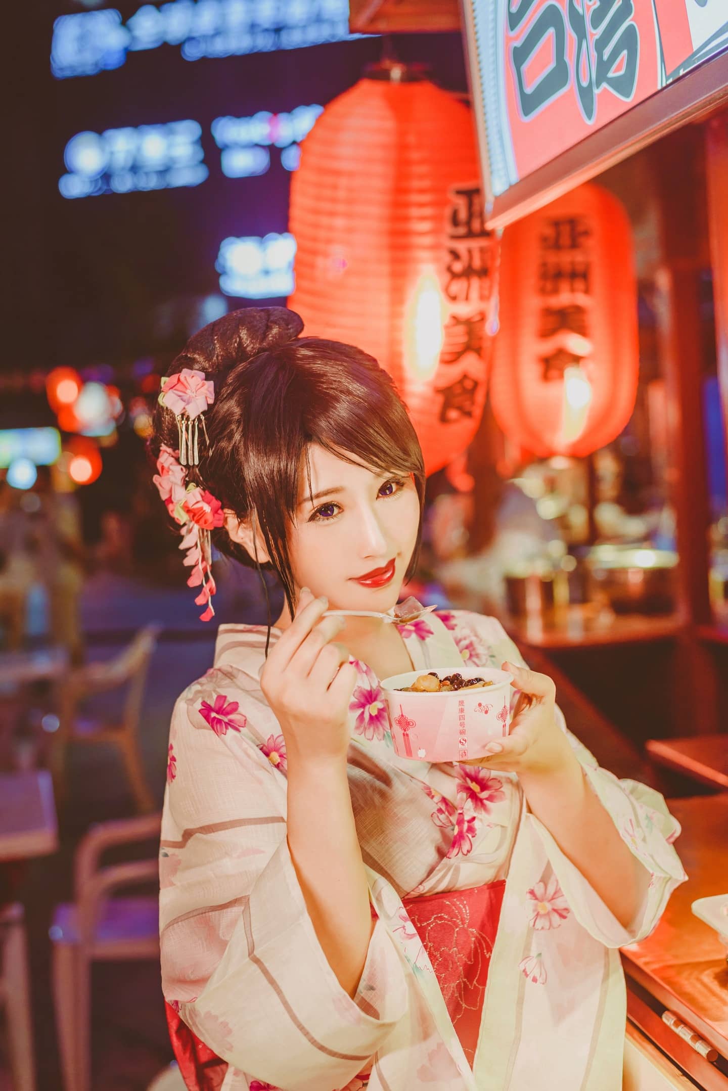 和服私影，色调超美-萌图百科