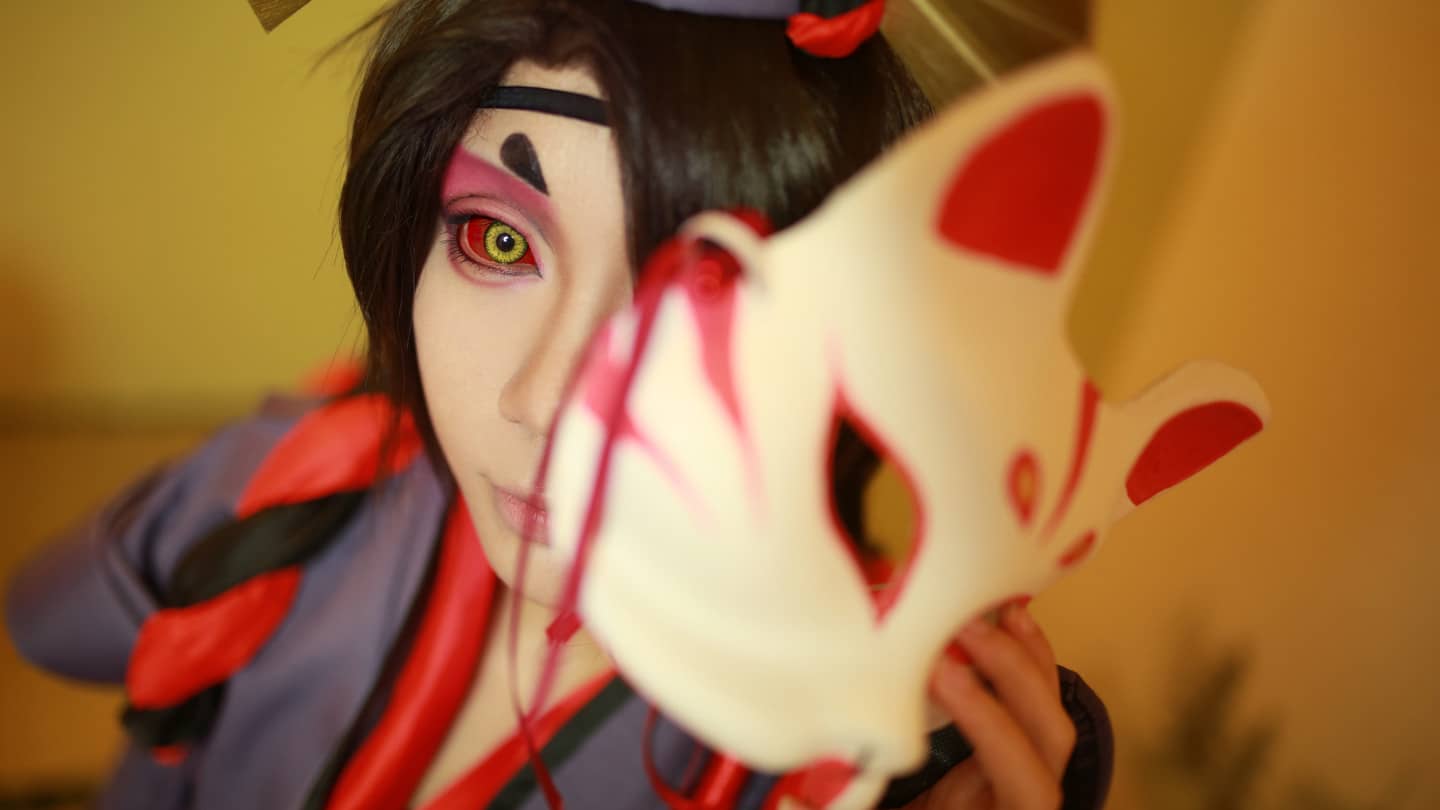 阴阳师鬼使黑cosplay-萌图百科