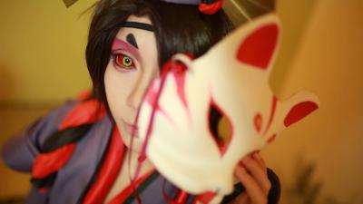 阴阳师鬼使黑cosplay-萌图百科