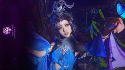 剑侠情缘叁秦风毒萝cosplay-萌图百科