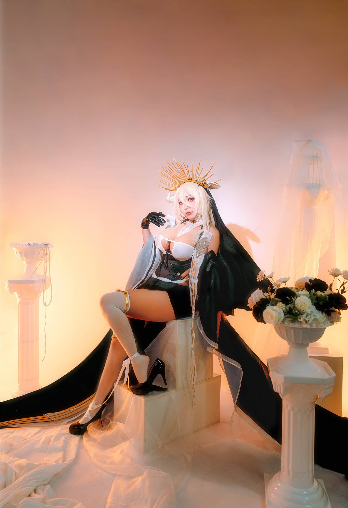 《碧蓝航线》怨仇cosplay-萌图百科
