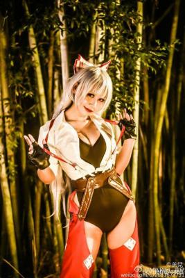 不死鸟藤原妹红cosplay-萌图百科