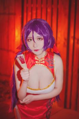 东条希新年旗袍cosplay-萌图百科
