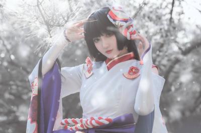 阴阳师 雪童子&雪女cosplay-萌图百科