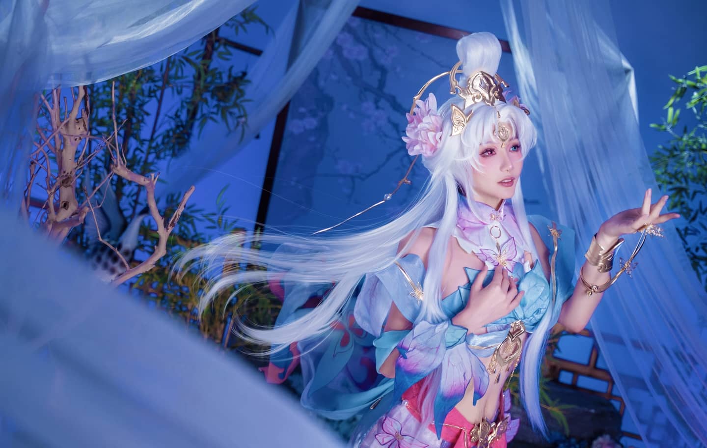 《三国志幻想大陆》明幽貂蝉cosplay-萌图百科