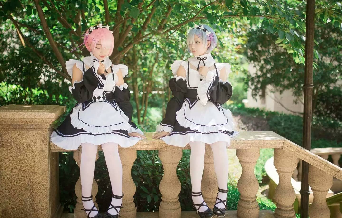 从零开始的异世界生活 拉姆蕾姆女仆cosplay-萌图百科