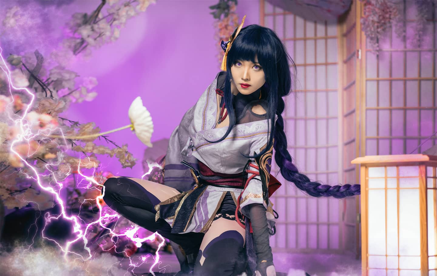 《原神》雷电将军cosplay-萌图百科