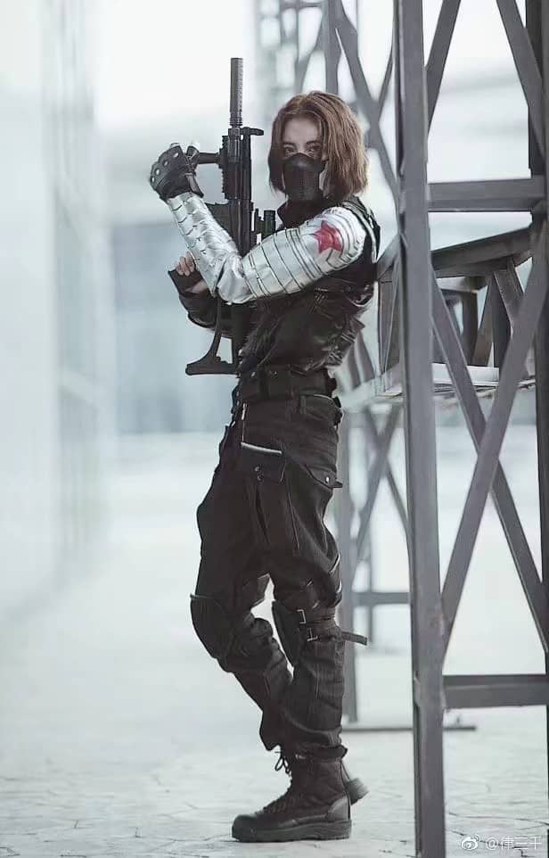 美国队长冬兵cosplay-萌图百科