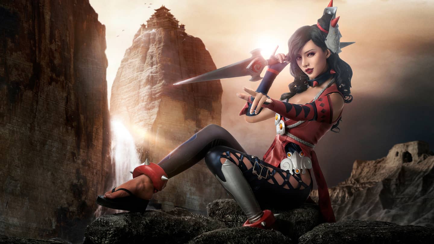 王者荣耀 阿轲Cosplay-萌图百科