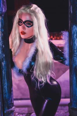 漫威黑猫:菲丽西亚.哈代cosplay-萌图百科