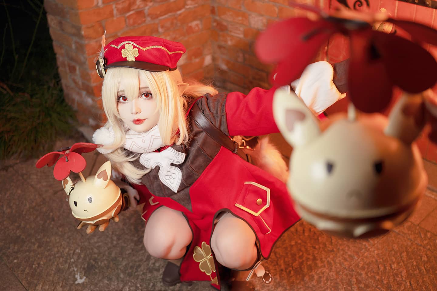 《原神 》火花骑士可莉 cosplay-萌图百科