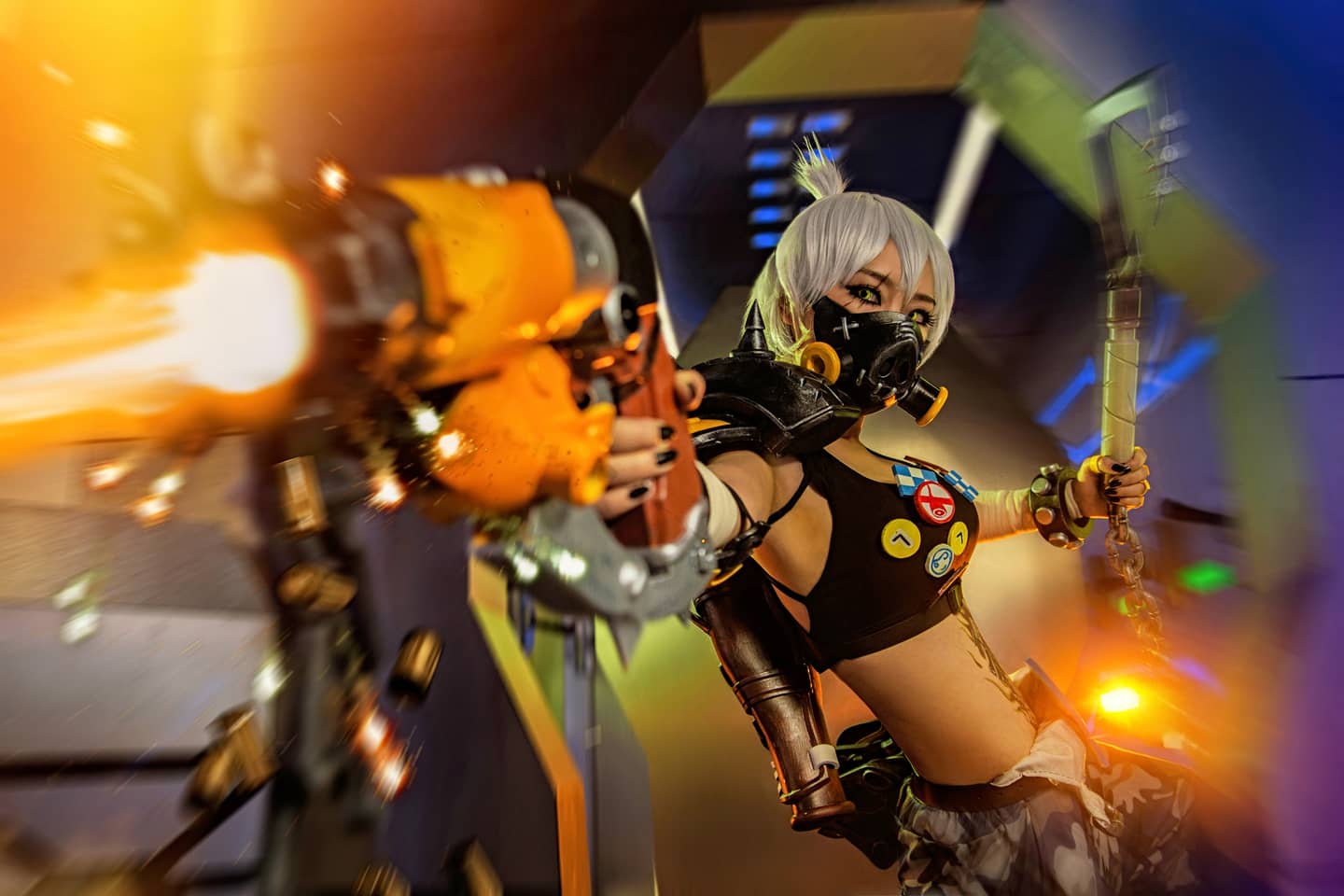 守望先锋路霸性转cosplay-萌图百科
