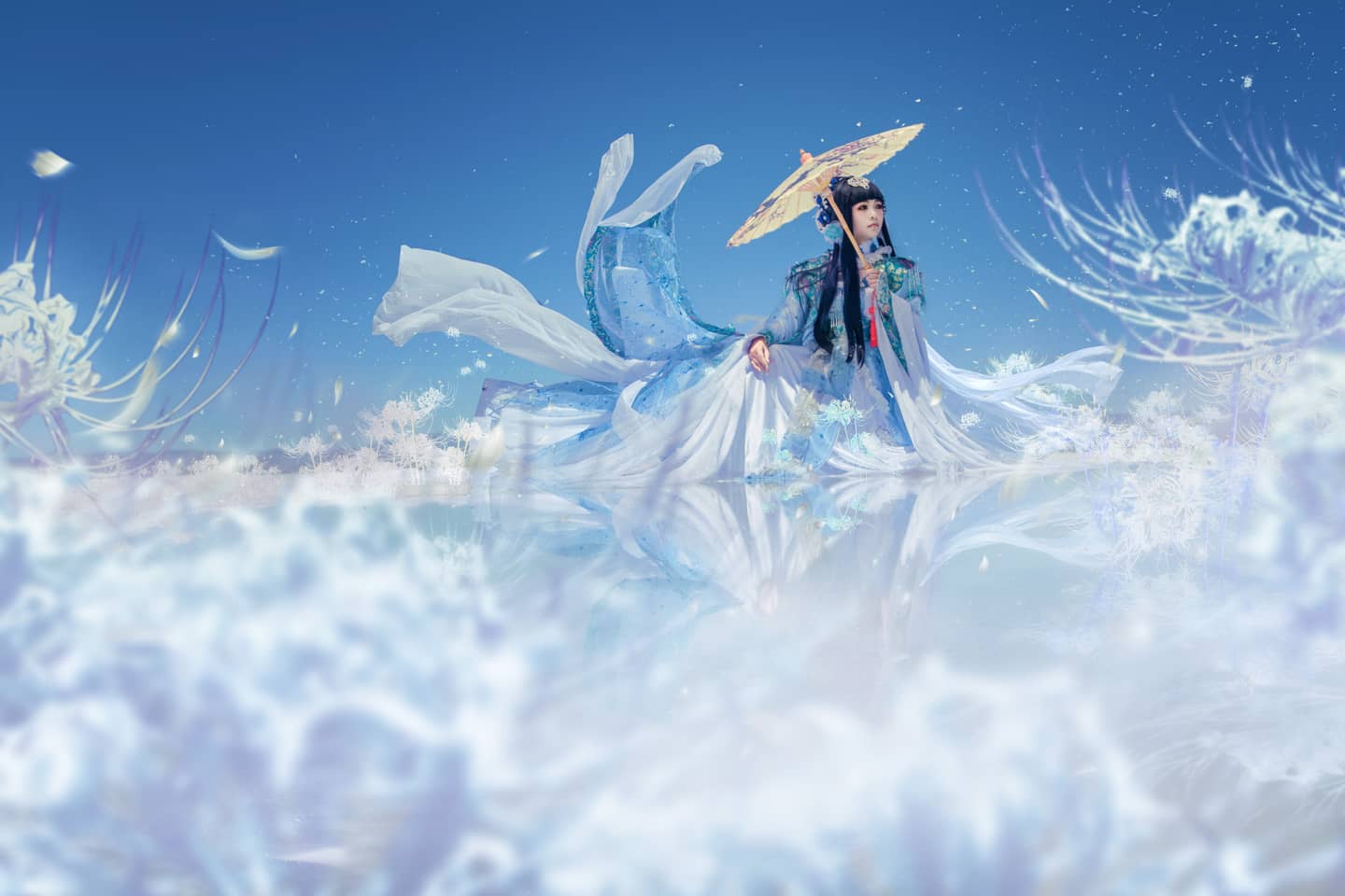 金光不布袋戏玲珑雪霏cosplay-萌图百科