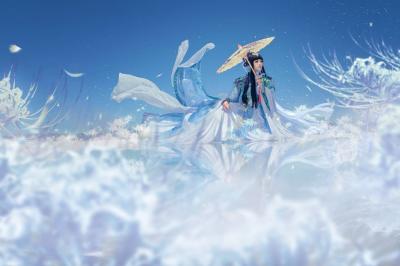 金光不布袋戏玲珑雪霏cosplay-萌图百科
