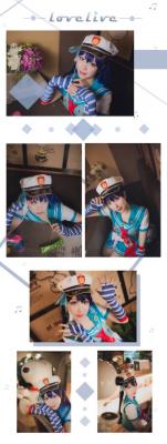 Love live！海未 海军cosplay-萌图百科