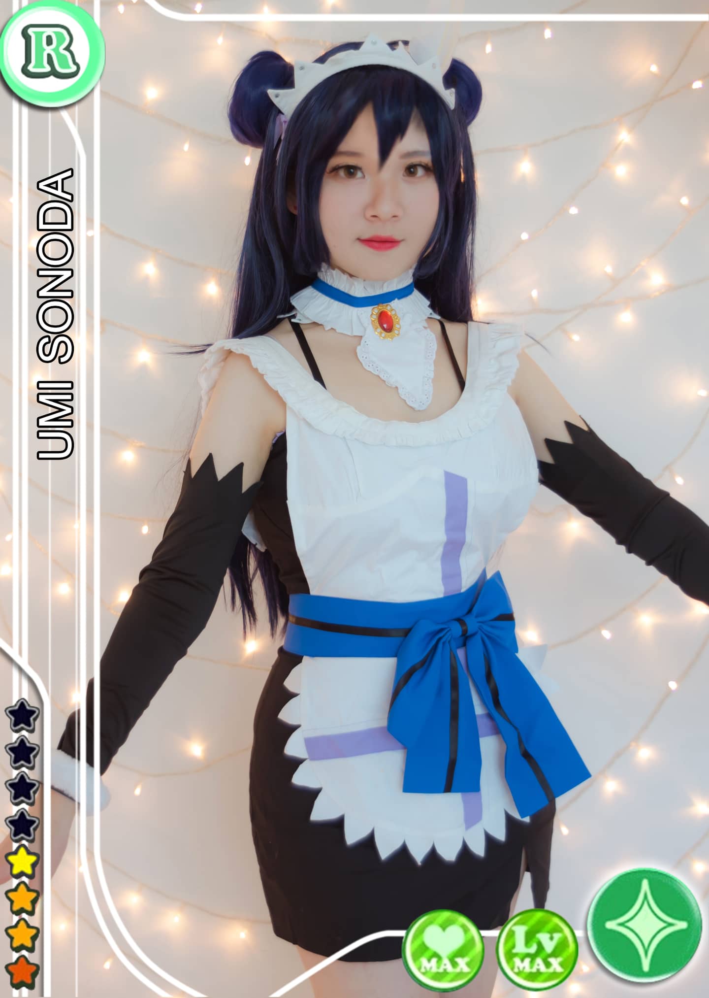 lovelive园田海未cosplay-萌图百科