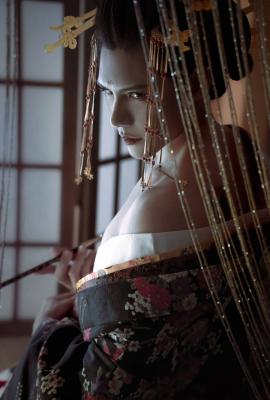 恶女花魁cosplay-萌图百科