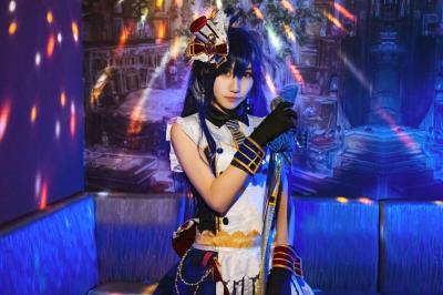 Love Live!园田海未cosplay，酷酷哒-萌图百科